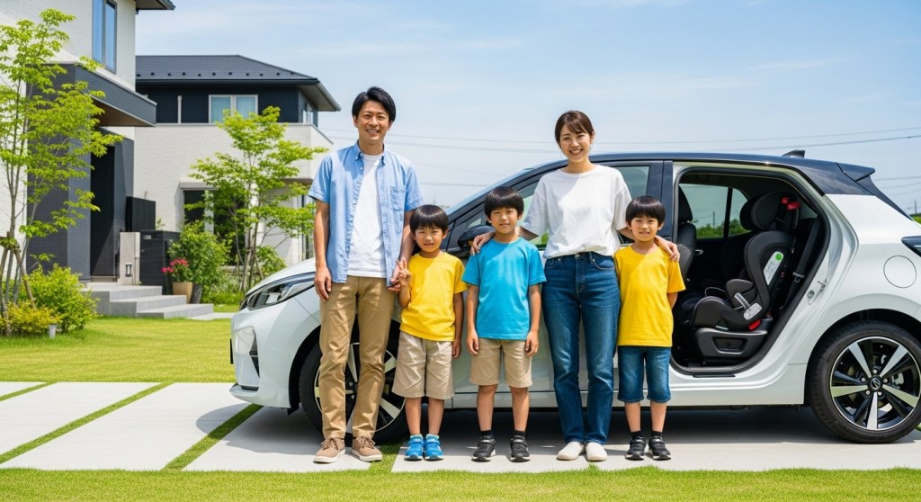 ev-family-child-seat-shopping