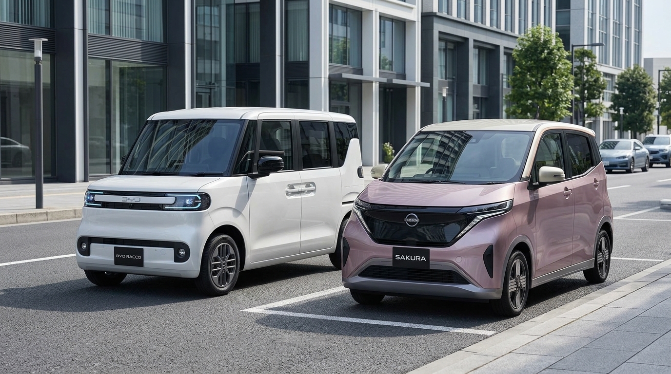 BYD RACCO(ラッコ)vs 日産サクラ